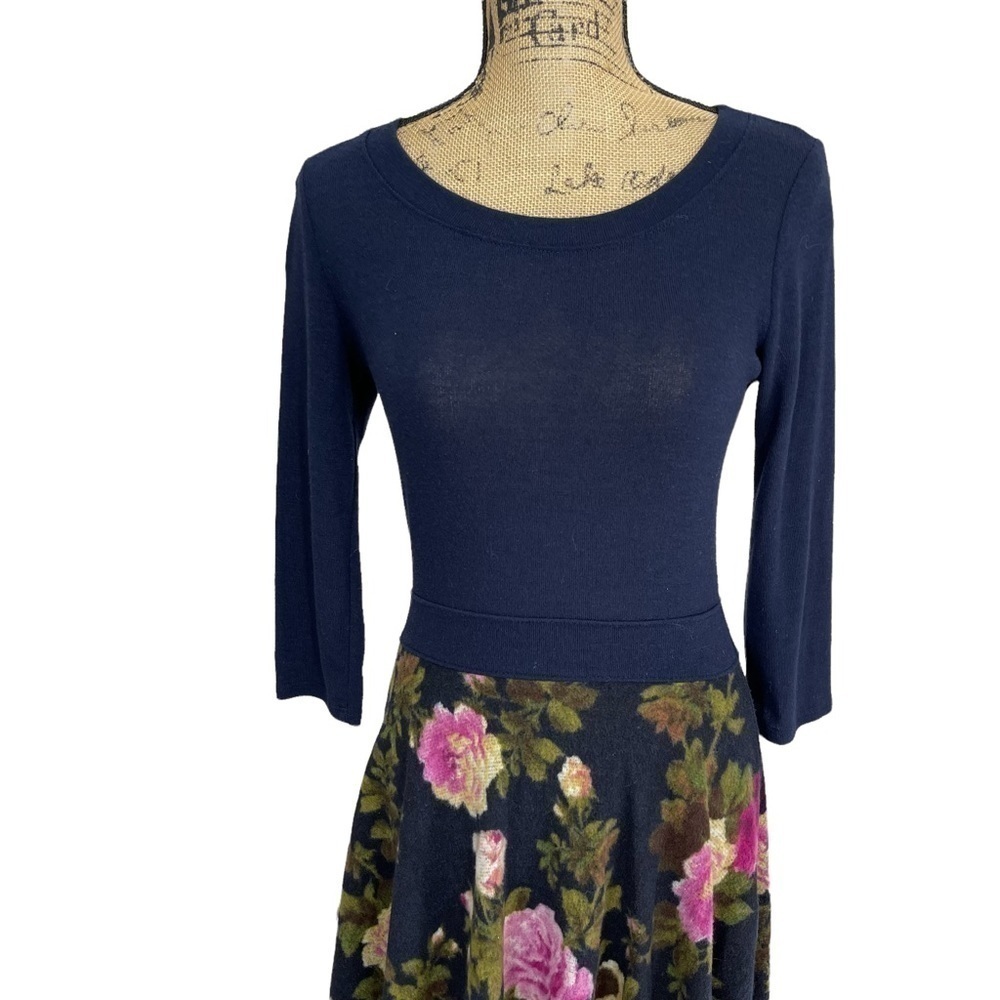 Le Lis Boutique Floral Fit and Flare Boho Mini Dress Size Medium - Picture 3 of 10